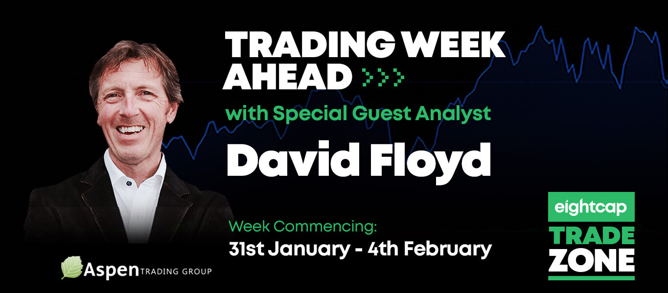 Trade Zone Week Ahead with David Floyd (Aspen Trading): 31st January – 4th February