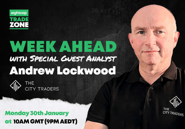 Trade Zone Week Ahead Live with Andrew Lockwood (thecitytraders): 30th January – 3rd February