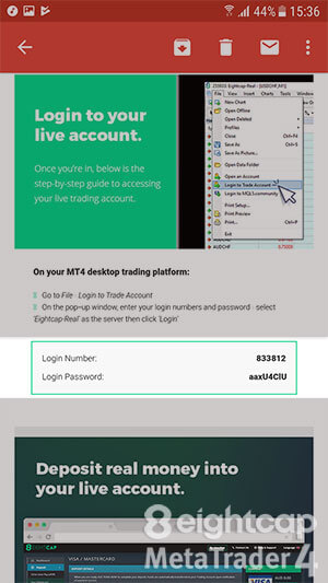How To Download Install And Log Into Your Trading Account With Mt4 App